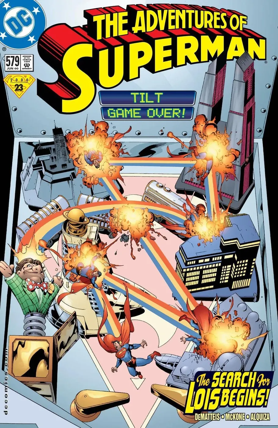 Cover of Adventures of Superman #579