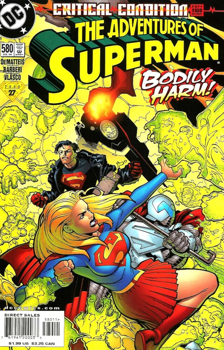 Cover of Adventures of Superman #580