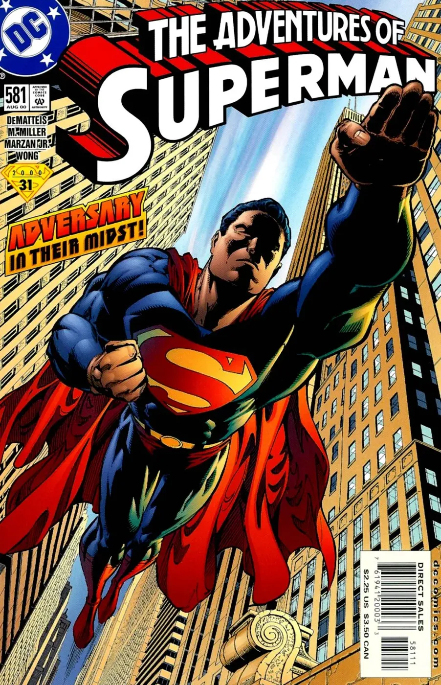 Cover of Adventures of Superman #581