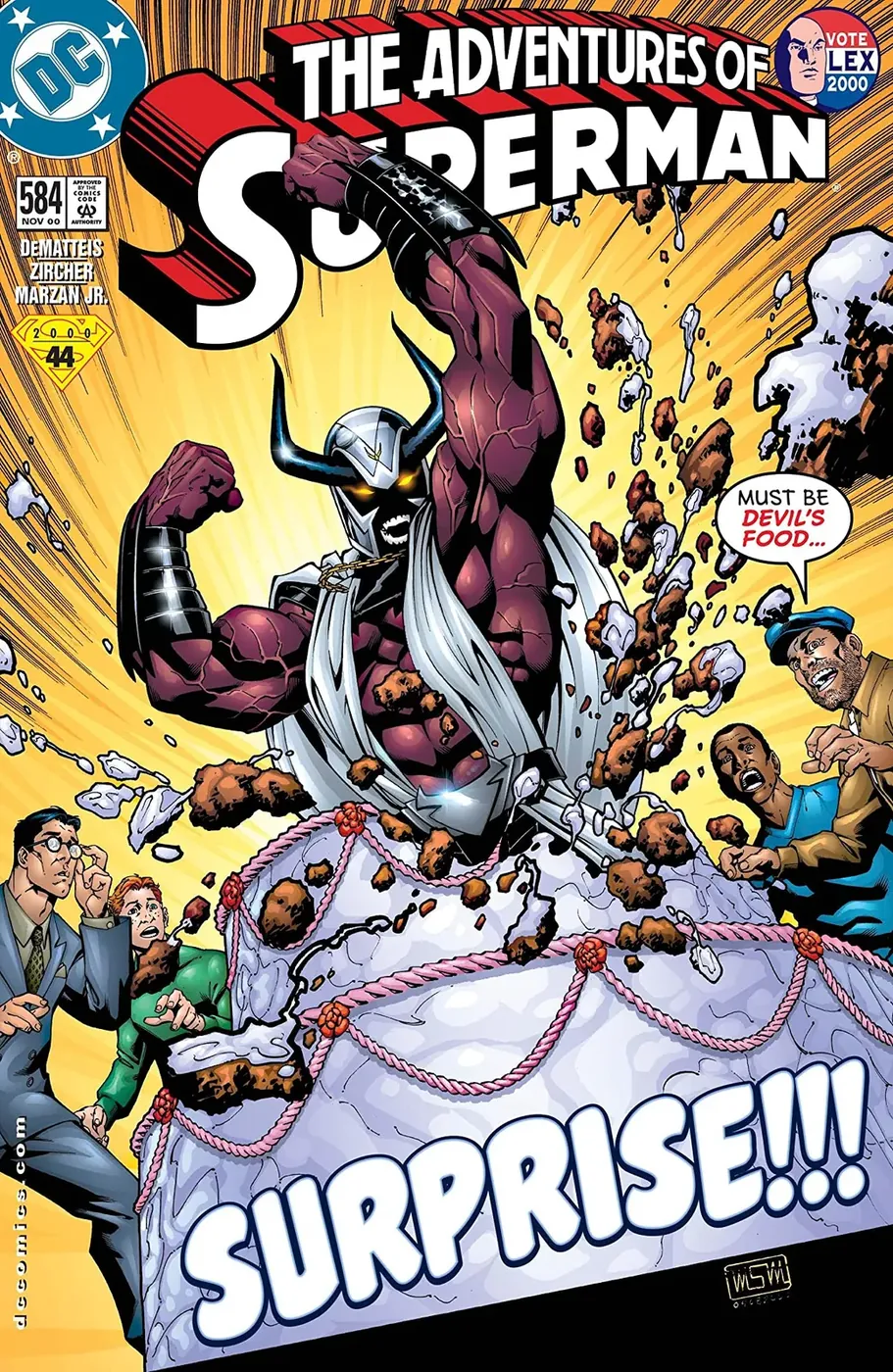 Cover of Adventures of Superman #584