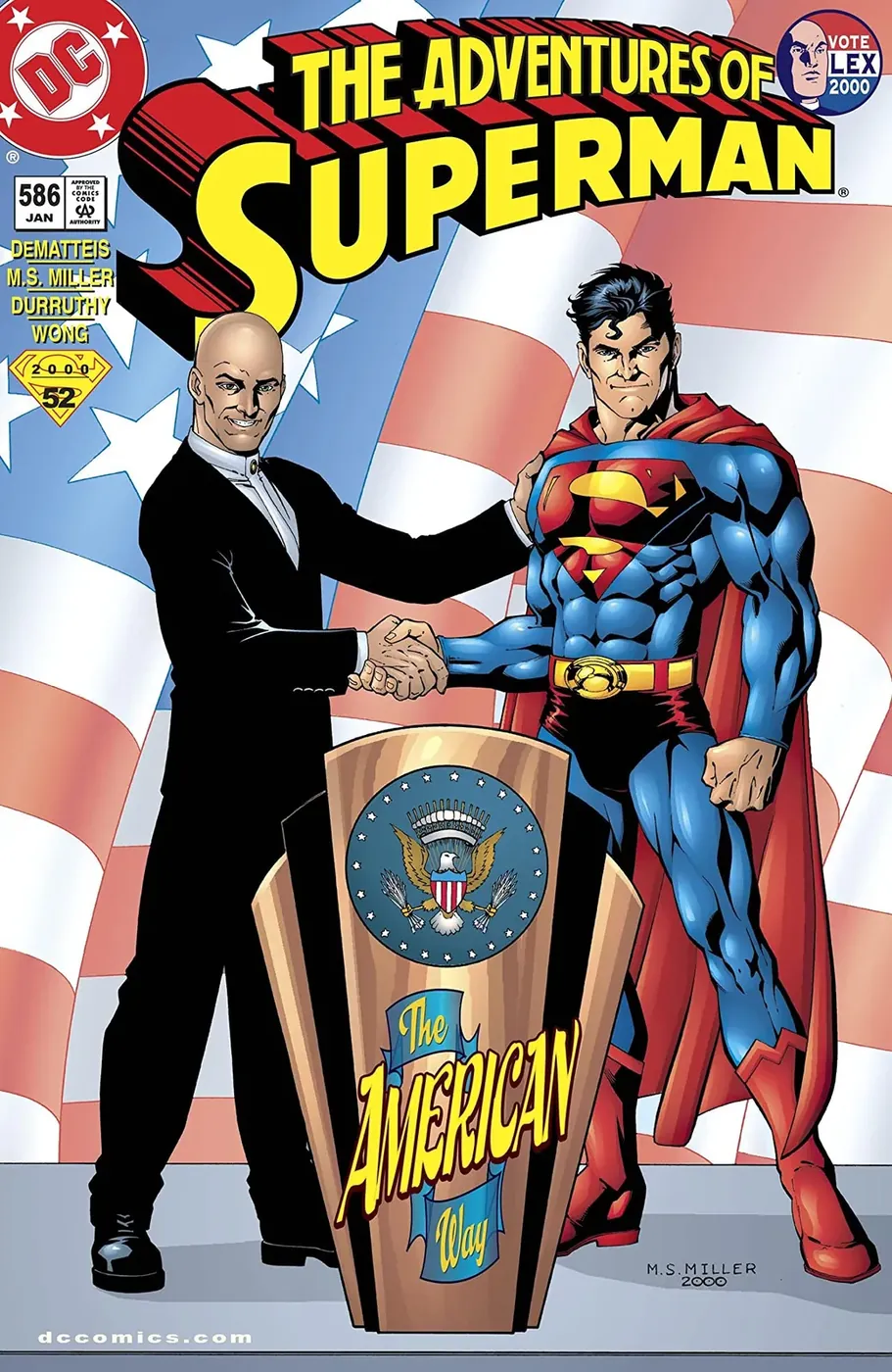 Cover of Adventures of Superman #586