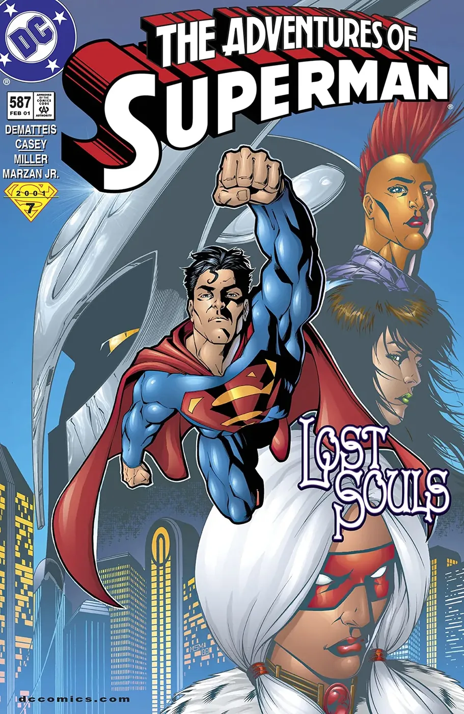 Cover of Adventures of Superman #587