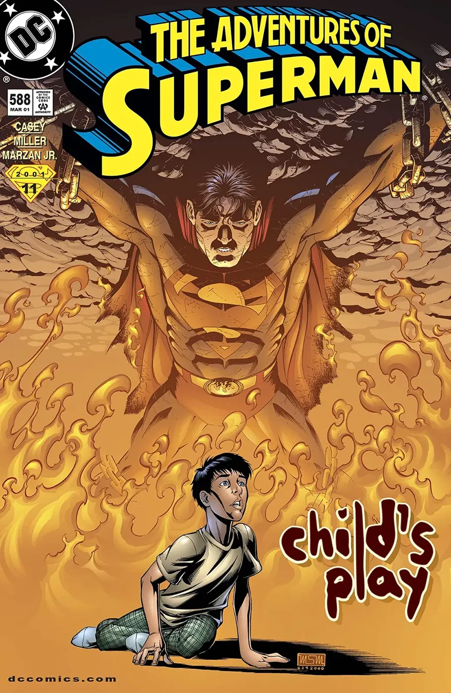 Cover of Adventures of Superman #588