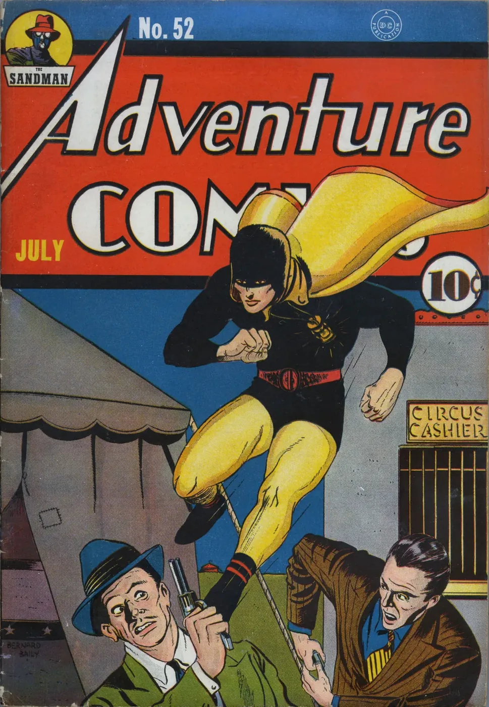 Cover of Adventure Comics #52