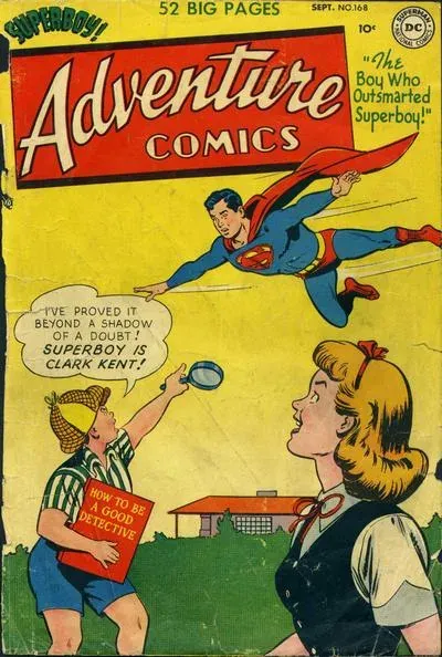 Cover of Adventure Comics #168