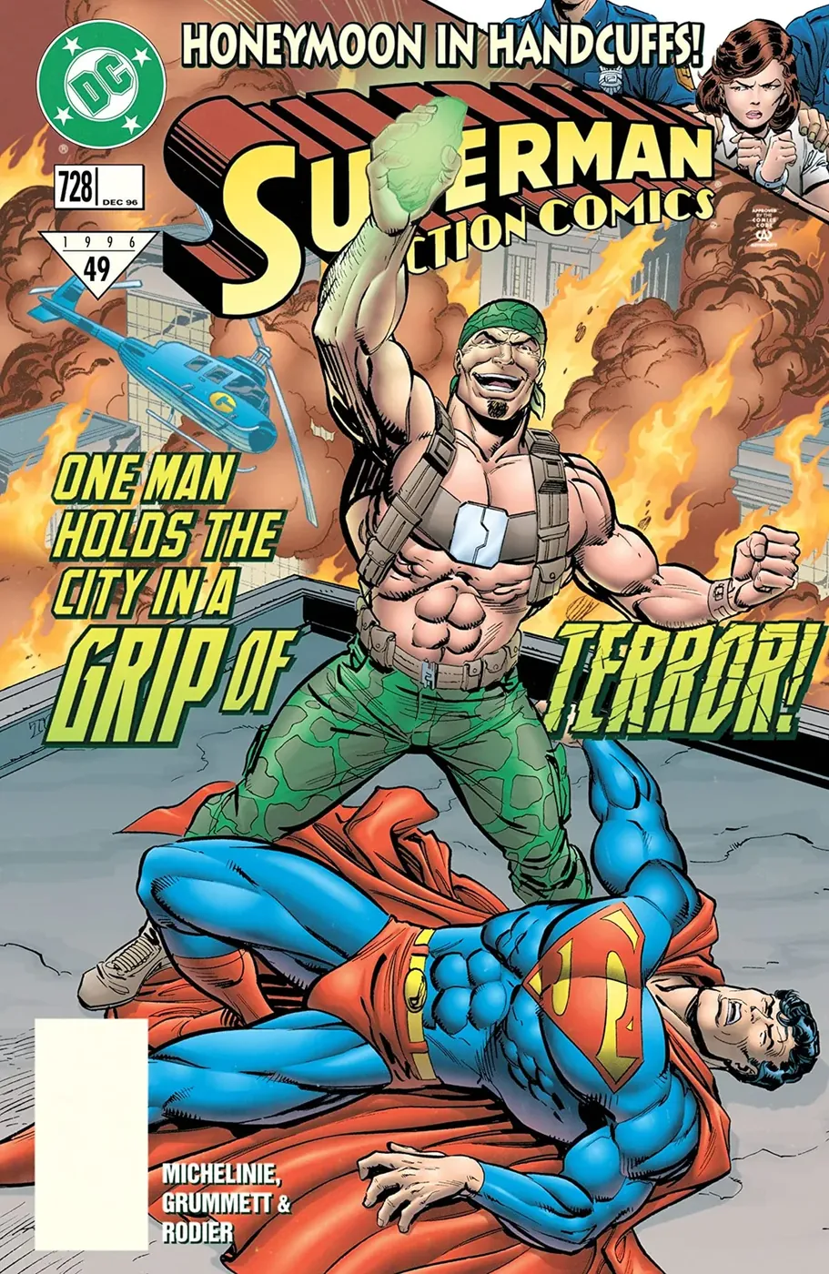 Cover of Action Comics #728