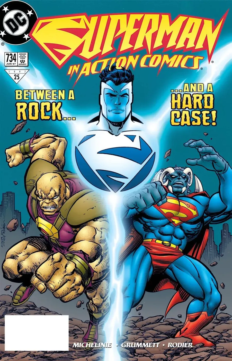 Cover of Action Comics #734