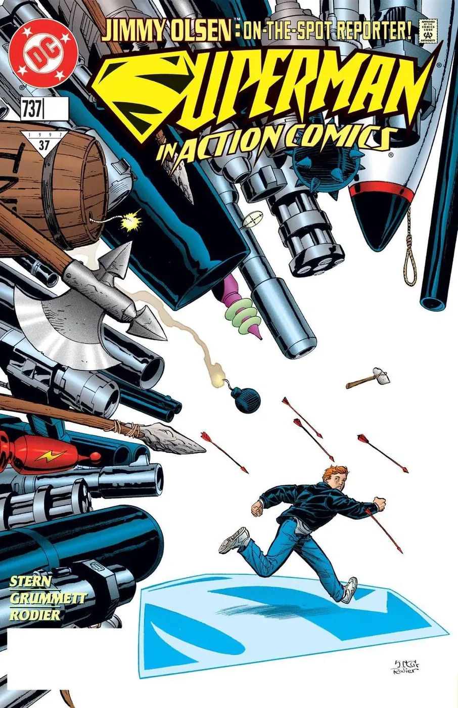 Cover of Action Comics #737