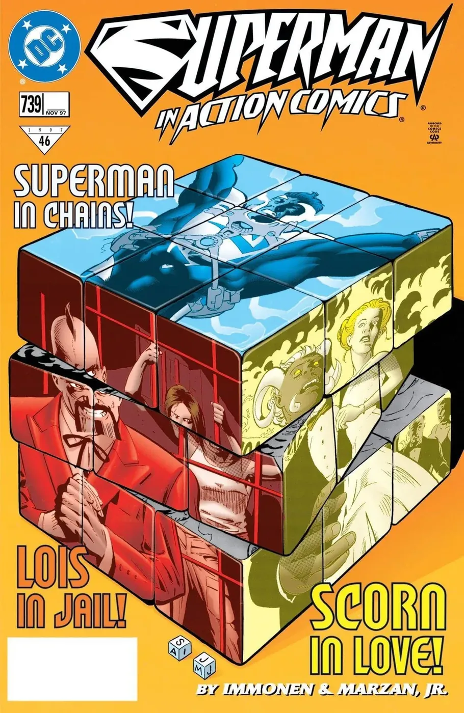 Cover of Action Comics #739