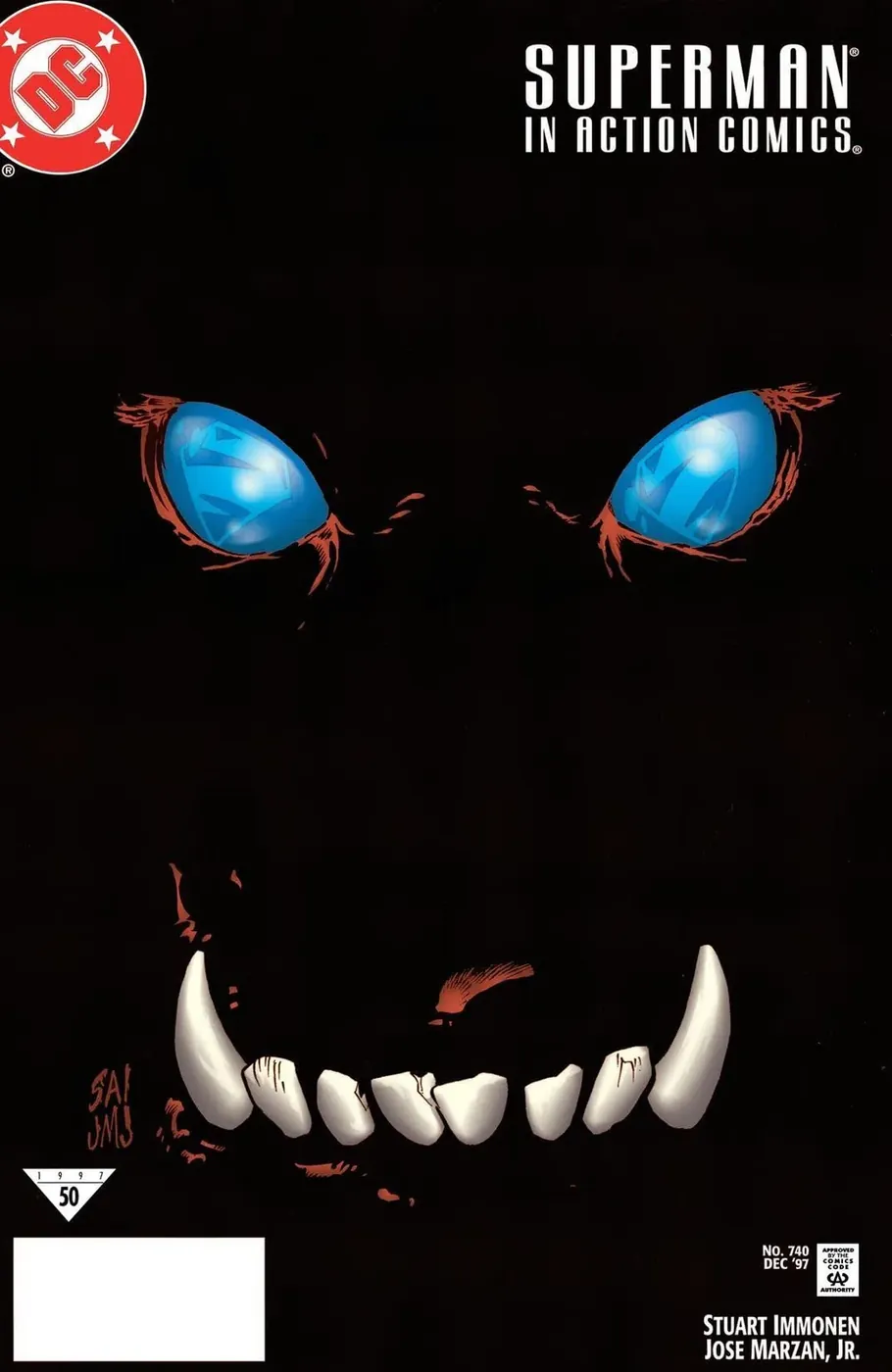 Cover of Action Comics #740