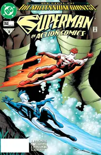 Cover of Action Comics #744