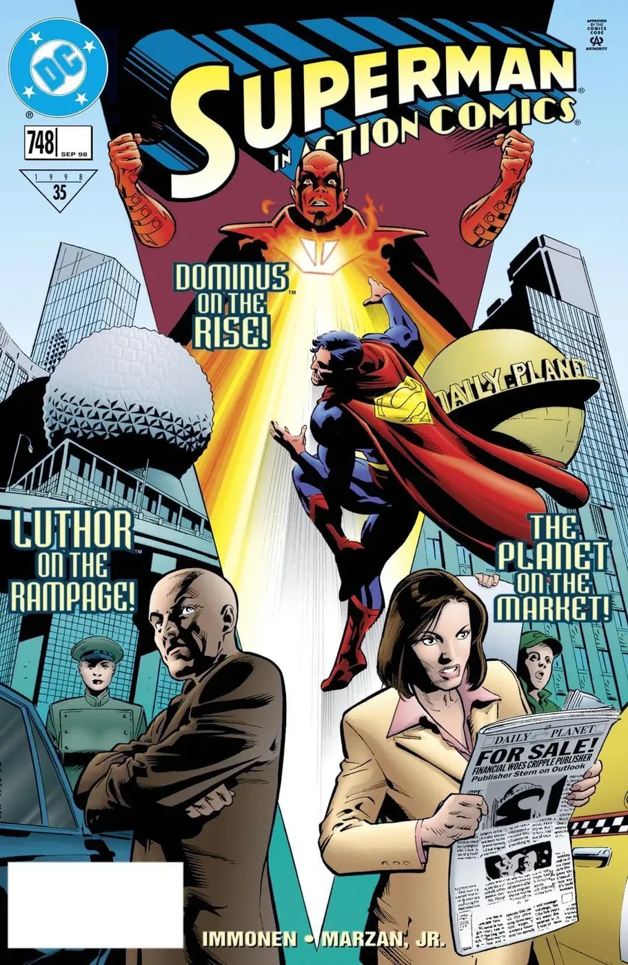 Cover of Action Comics #748