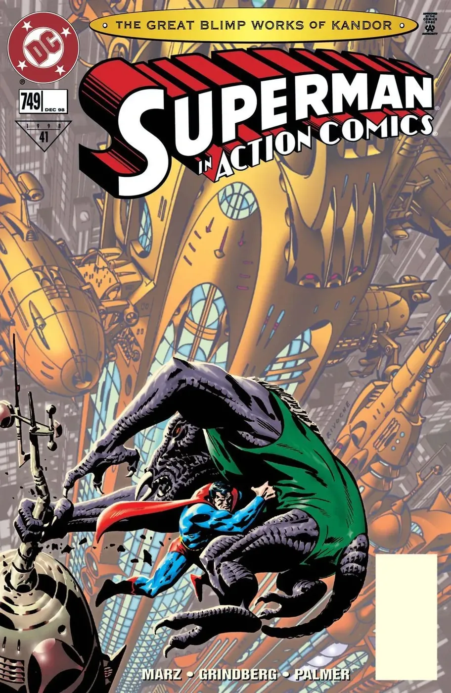Cover of Action Comics #749