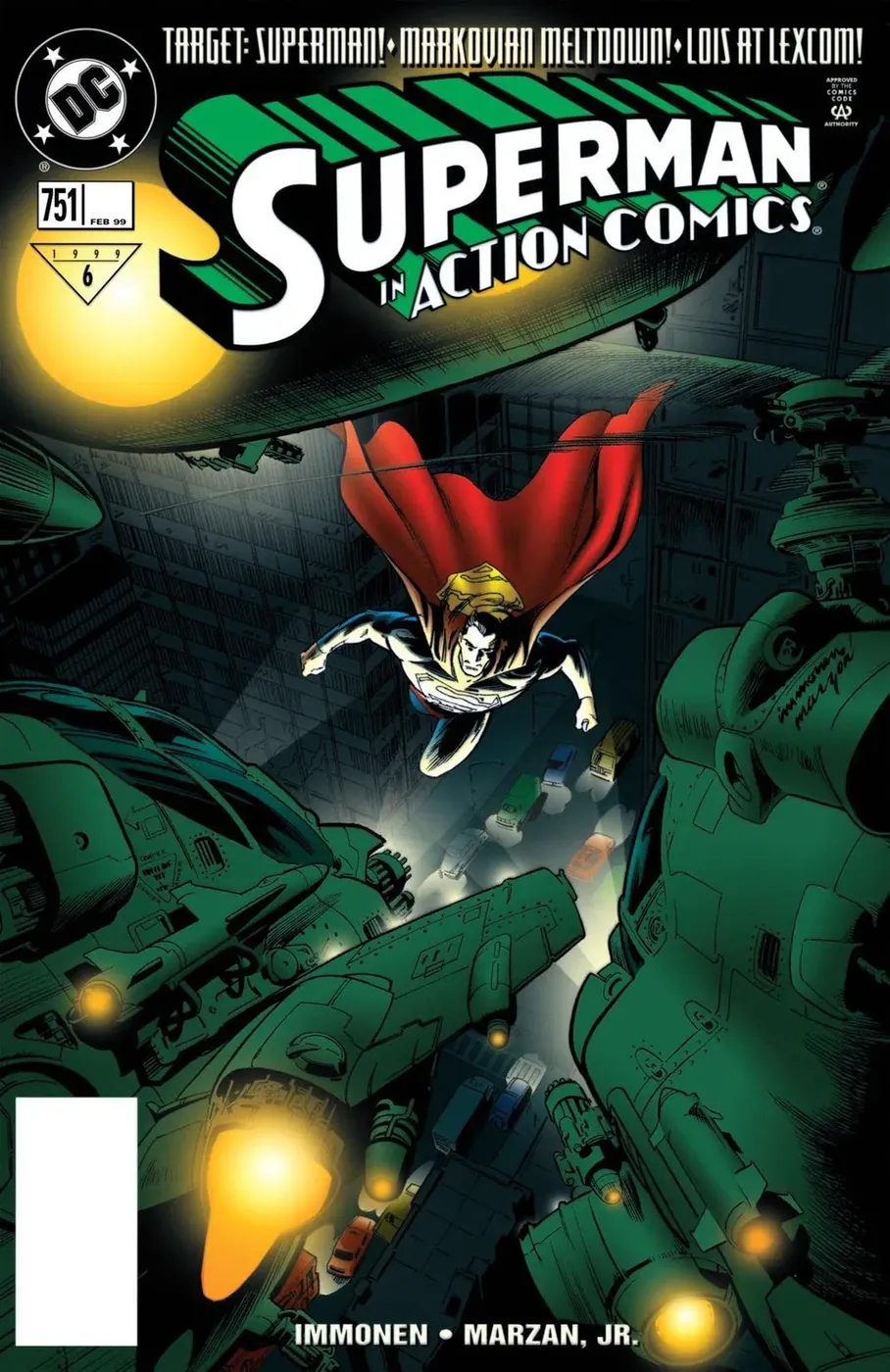 Cover of Action Comics #751