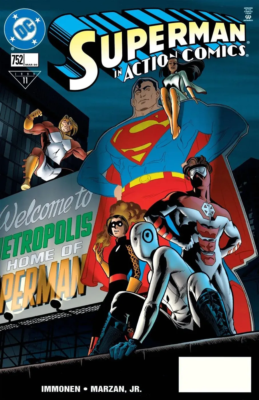 Cover of Action Comics #752