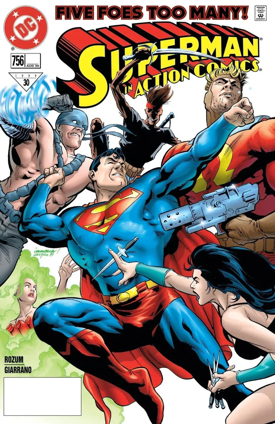 Cover of Action Comics #756
