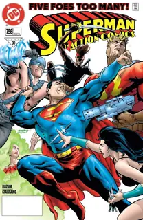 Cover of Action Comics #756