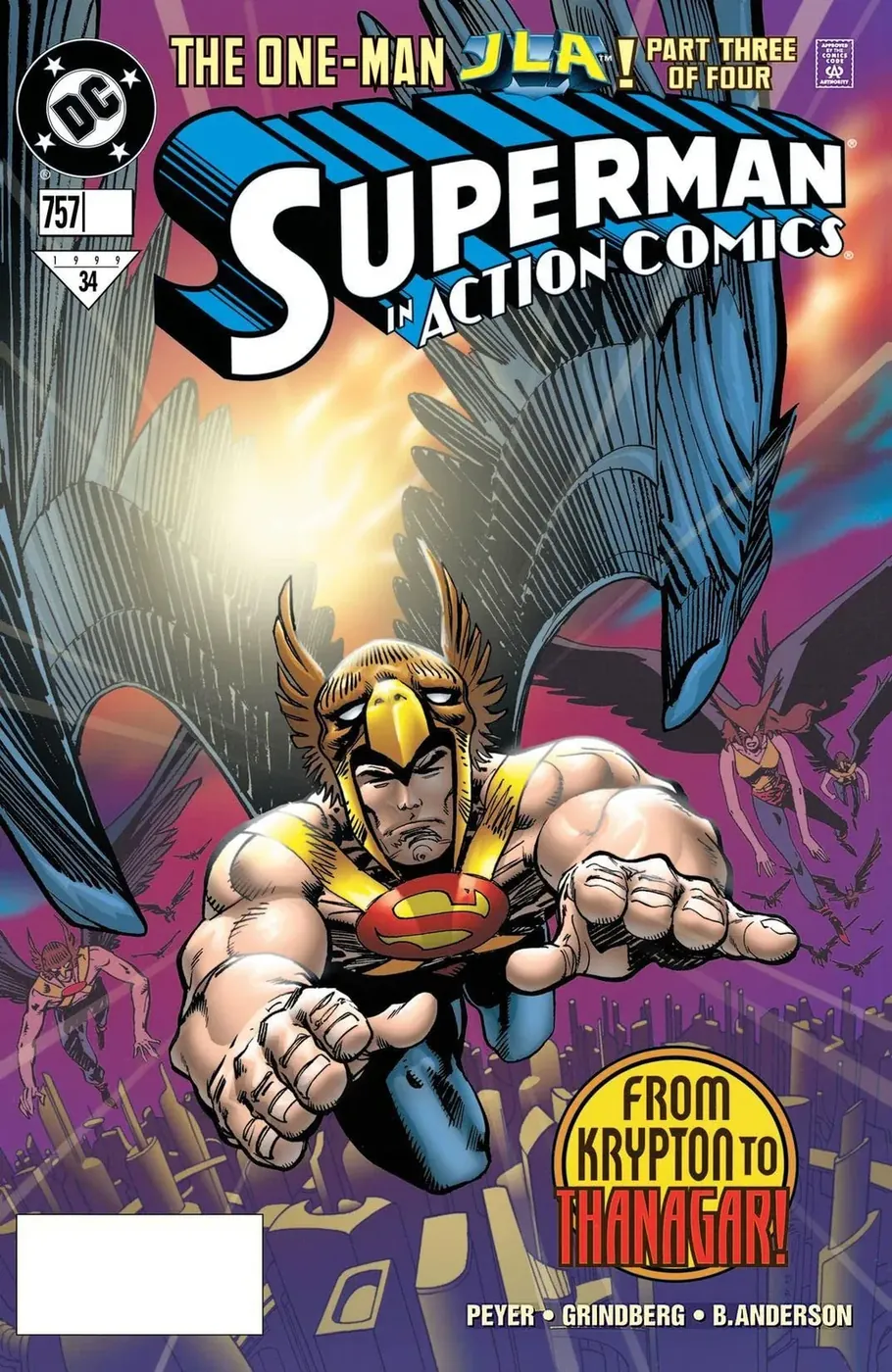Cover of Action Comics #757