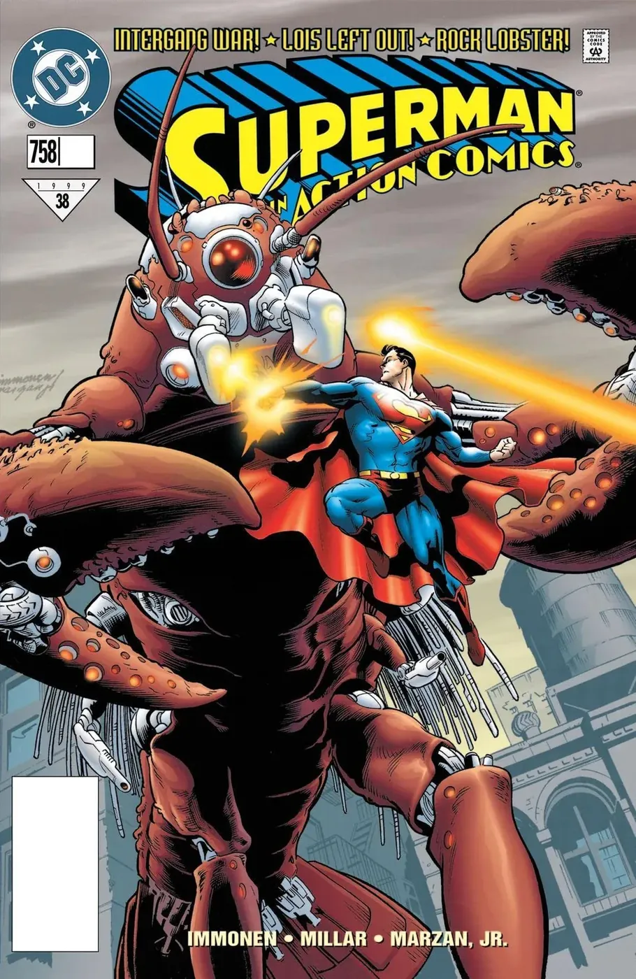 Cover of Action Comics #758