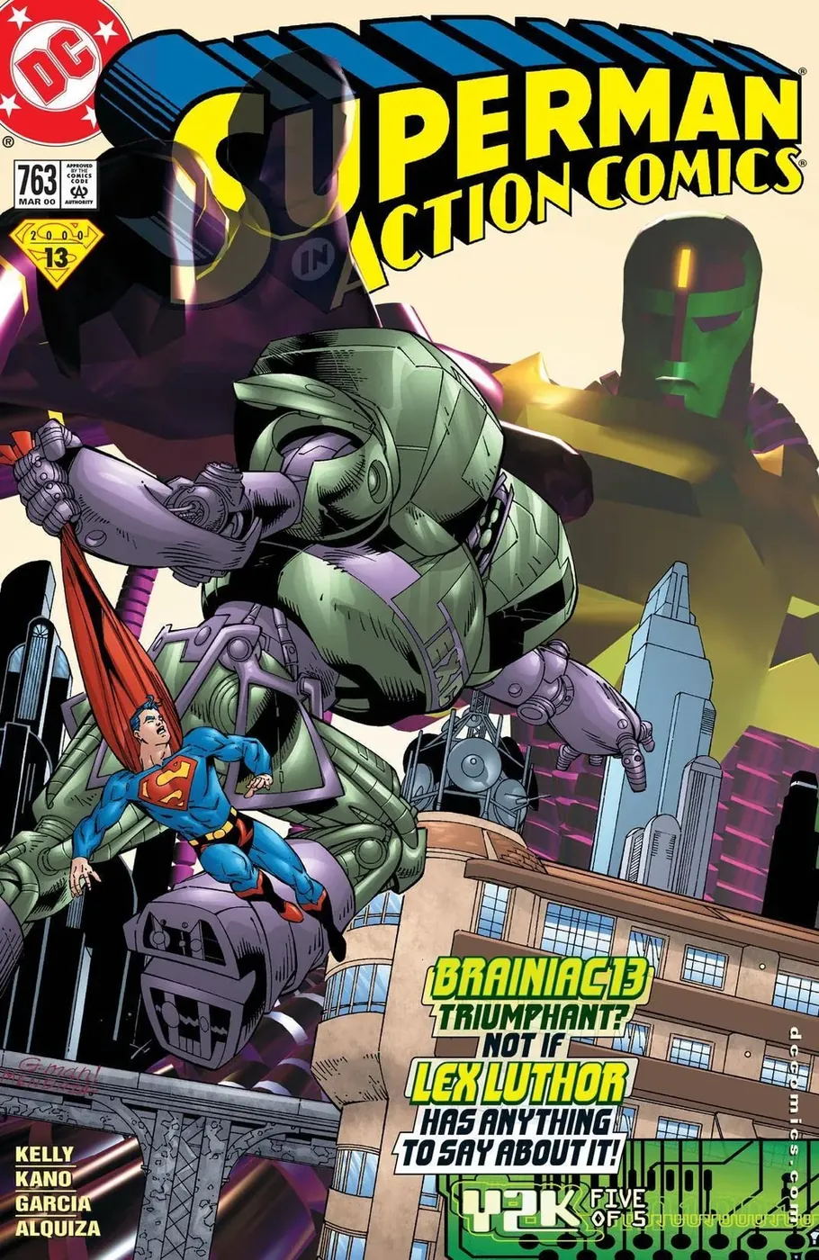 Cover of Action Comics #763