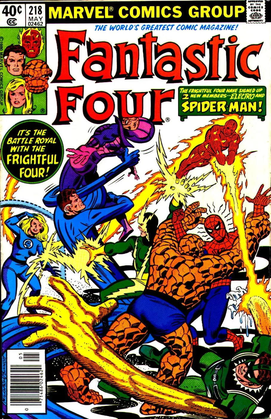 Cover of Fantastic Four #218