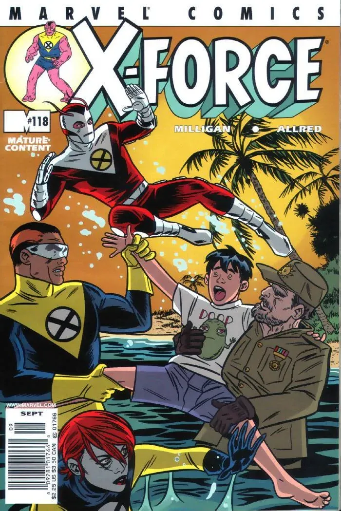 Cover of X-Force #118