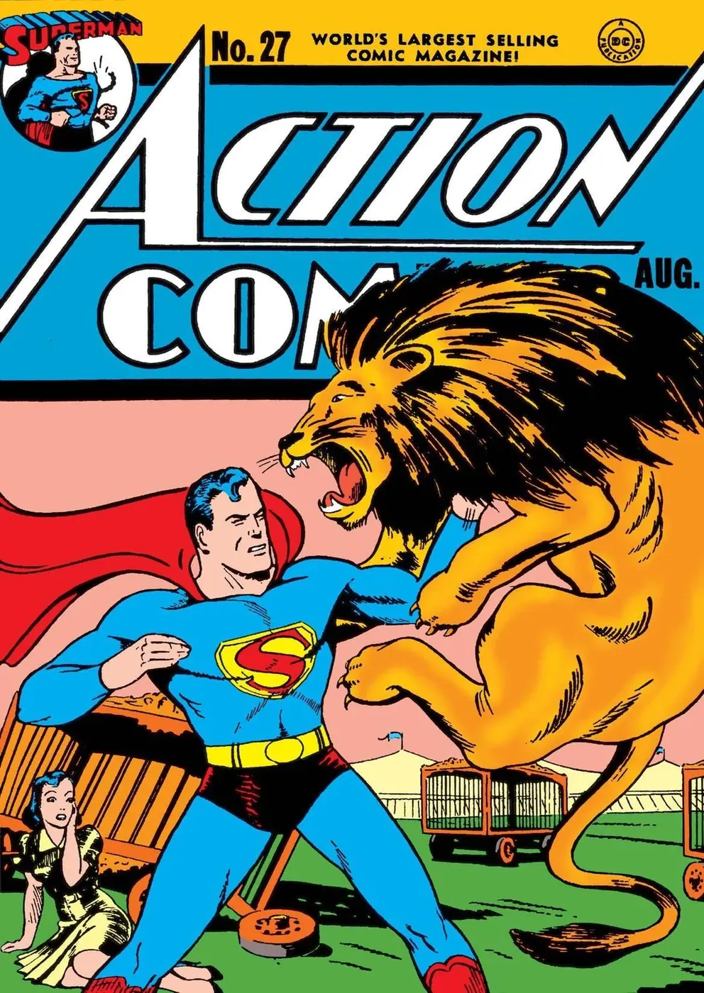 Cover of Action Comics #27