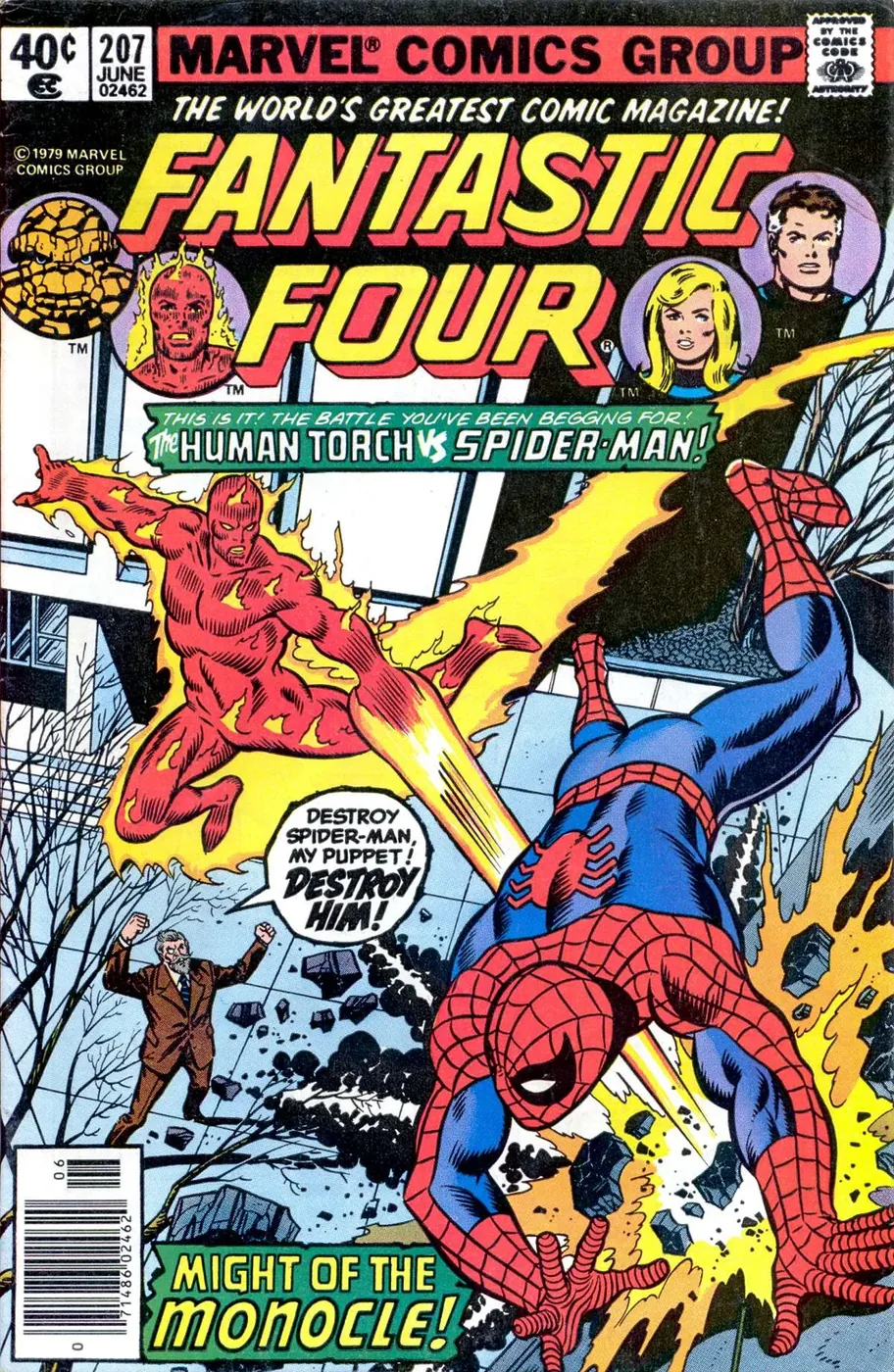 Cover of Fantastic Four #207