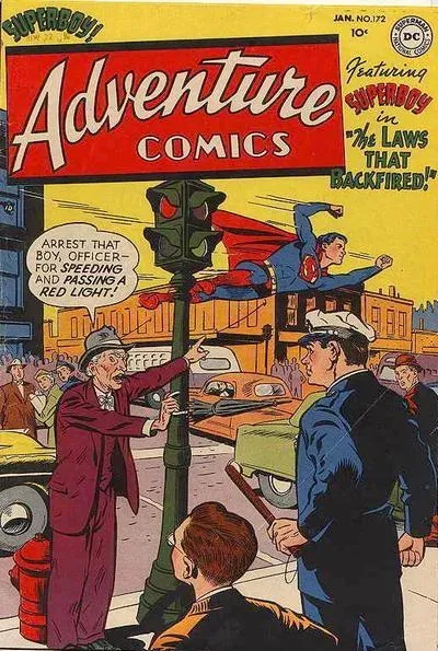 Cover of Adventure Comics #172
