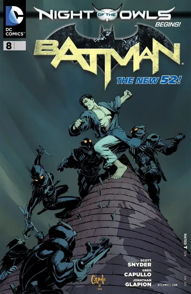 Cover of Batman #8
