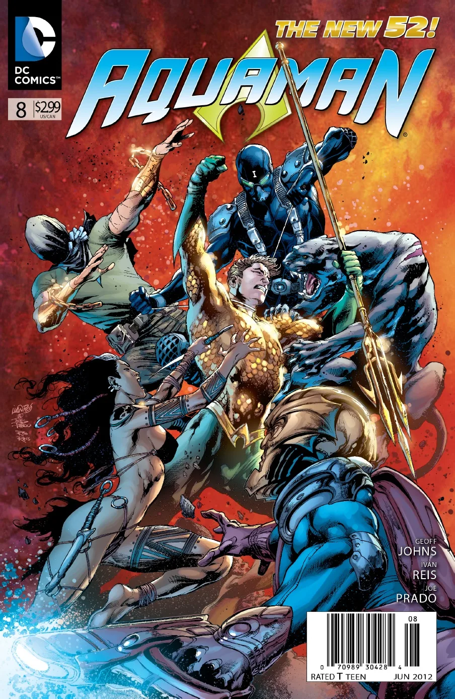 Cover of Aquaman #8