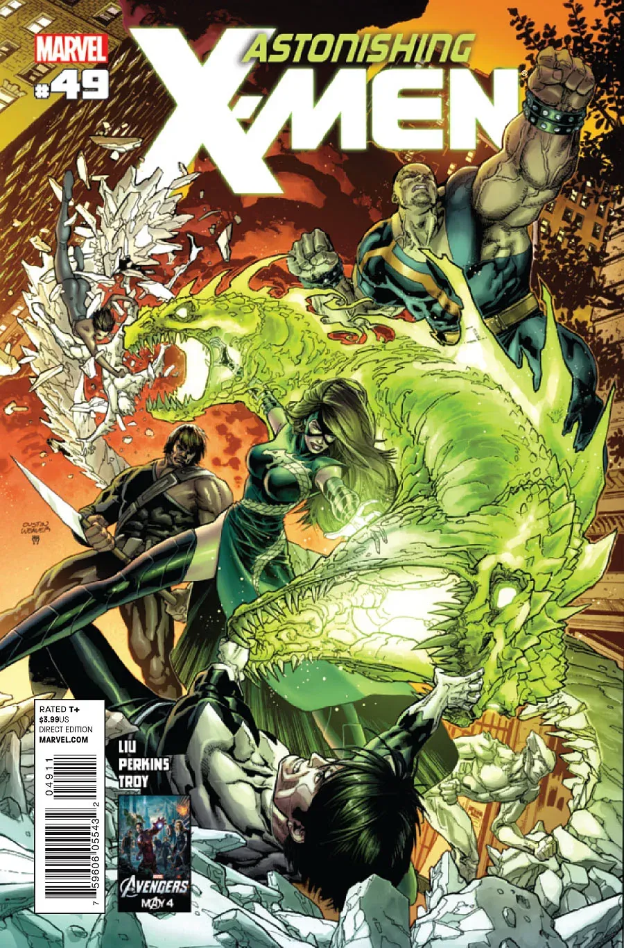 Cover of Astonishing X-Men #49