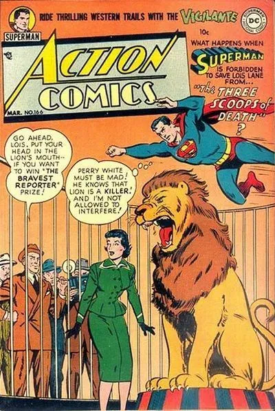 Cover of Action Comics #166