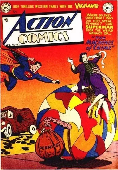 Cover of Action Comics #167