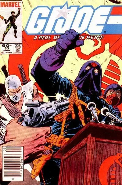 Cover of G.I. Joe, a Real American Hero #33
