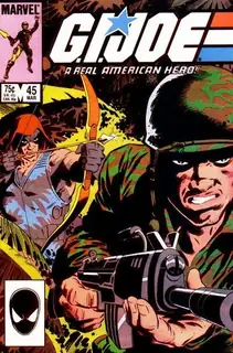 Cover of G.I. Joe, a Real American Hero #45