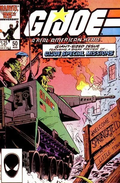 Cover of G.I. Joe, a Real American Hero #50
