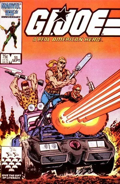 Cover of G.I. Joe, a Real American Hero #51