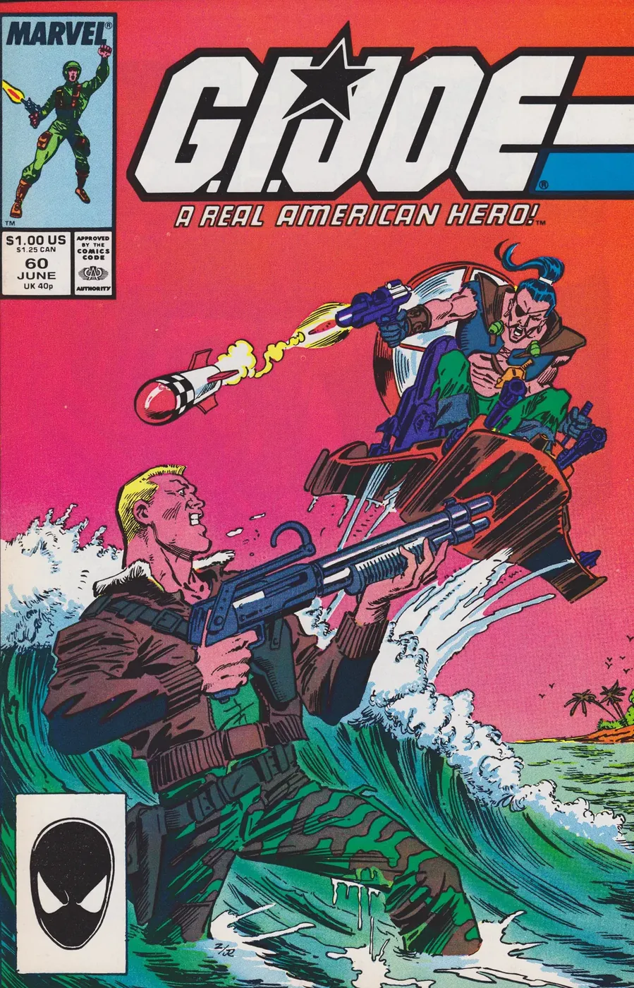 Cover of G.I. Joe, a Real American Hero #60
