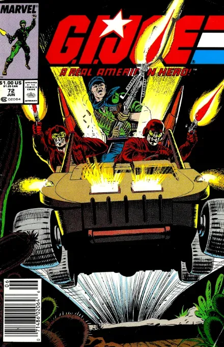 Cover of G.I. Joe, a Real American Hero #72