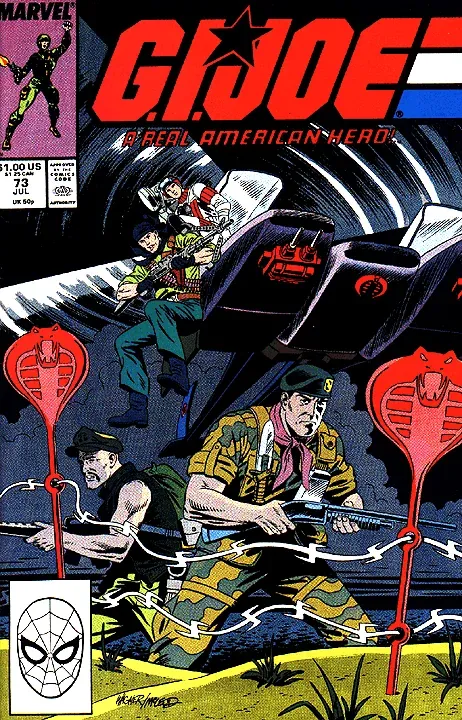 Cover of G.I. Joe, a Real American Hero #73