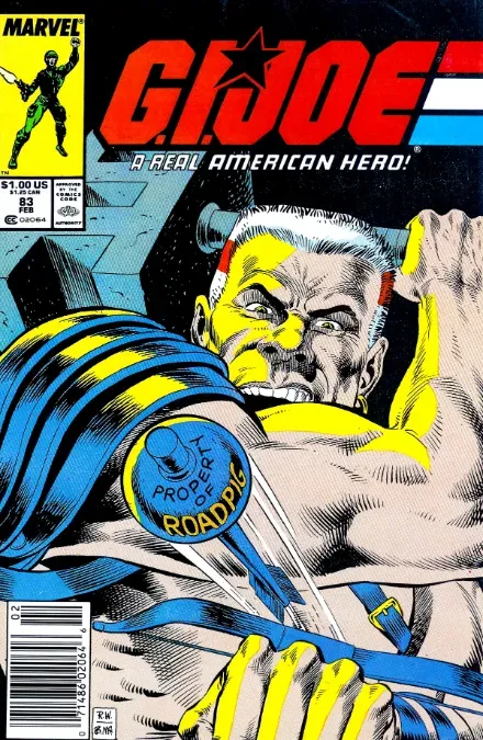 Cover of G.I. Joe, a Real American Hero #83