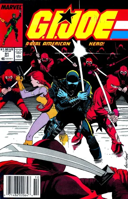Cover of G.I. Joe, a Real American Hero #91
