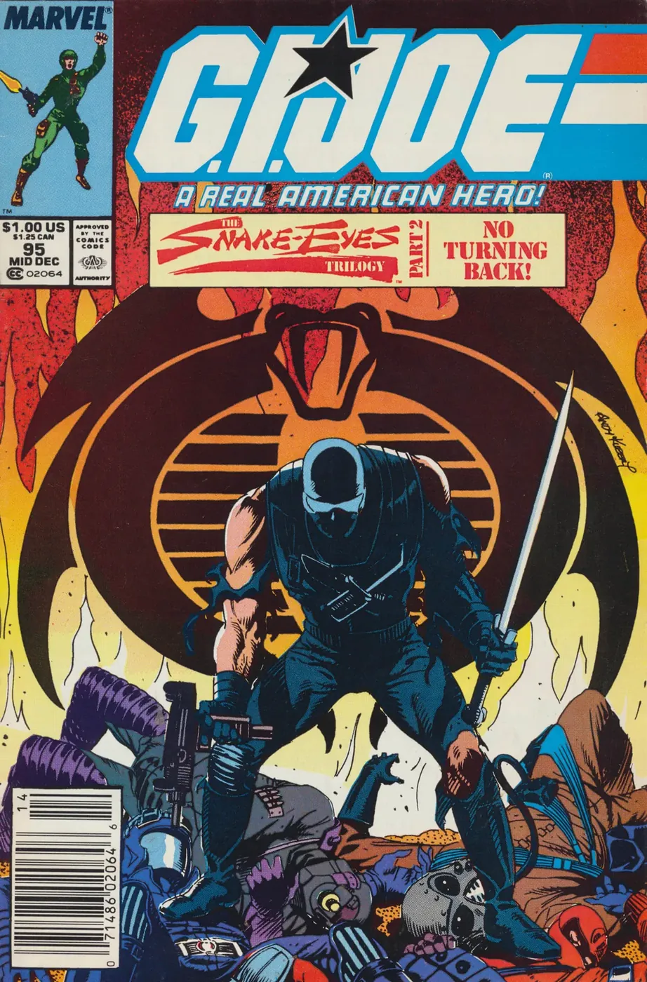 Cover of G.I. Joe, a Real American Hero #95