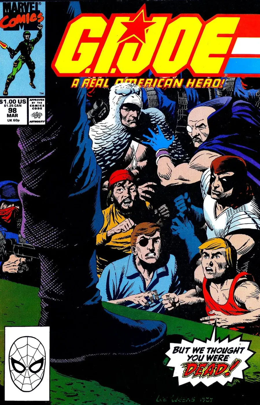 Cover of G.I. Joe, a Real American Hero #98