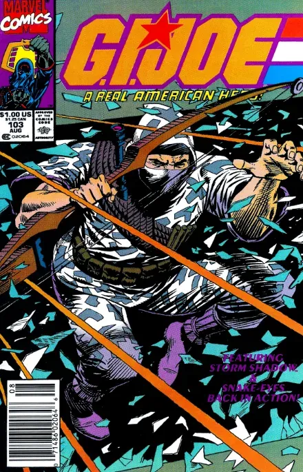 Cover of G.I. Joe, a Real American Hero #103
