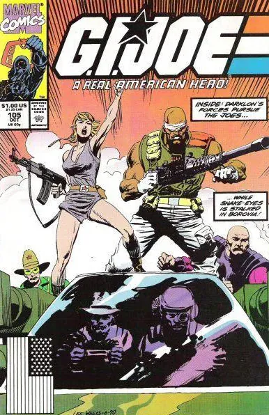 Cover of G.I. Joe, a Real American Hero #105