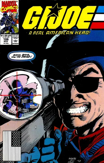 Cover of G.I. Joe, a Real American Hero #106