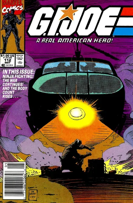 Cover of G.I. Joe, a Real American Hero #112