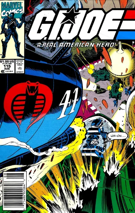 Cover of G.I. Joe, a Real American Hero #115